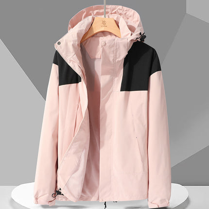 Foreign Trade New Products Men's Windproof Waterproof Outdoor Spring and Autumn Coat Trendy Brand Xizang Couple's Single-Layer Mountaineering Suit for Women