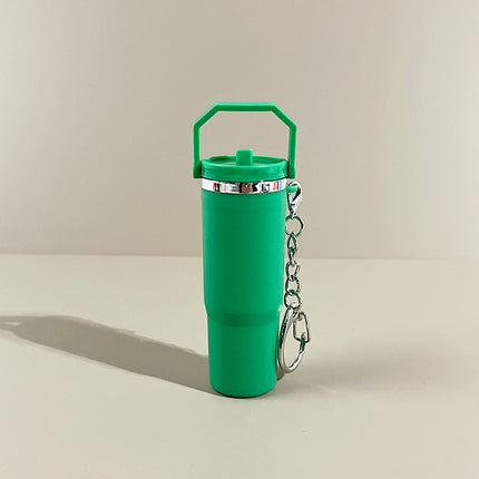 Cross-border New Product Stanley Stanley Keychain Pendant Ice Cup Keychain Can Hold Lipstick Backpack Hanging