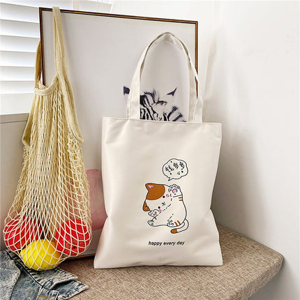 2022 Fashion Shoulder Bag Casual Oxford Cloth Printed Vegetable Bag Simple Portable Mommy Handbag