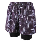 Gray Grass 001-4 Men's Swimming Trunks / 4XL160-230