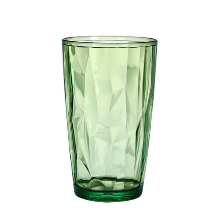 Acrylic Pc Colorful Water Cup, Juice Cup, Drink Cup, Heat-Resistant Restaurant Tea Cup, Mouthwash Cup, Plastic Beer Cup