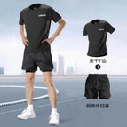 M-04 double-layer suit [black pants-black clothes] / M