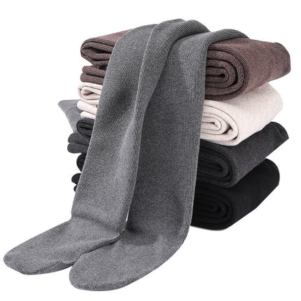 Spring and Autumn Cotton Vertical Striped Leggings 150g, Winter Fleece-Lined Thickened Leggings 350g, Pantyhose 220g Wholesale