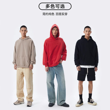 Sweatshirt Custom Printed Logo Work Clothes Team Class Uniform DIY Long-Sleeved Hoodie Jacket Autumn and Winter Trendy Style