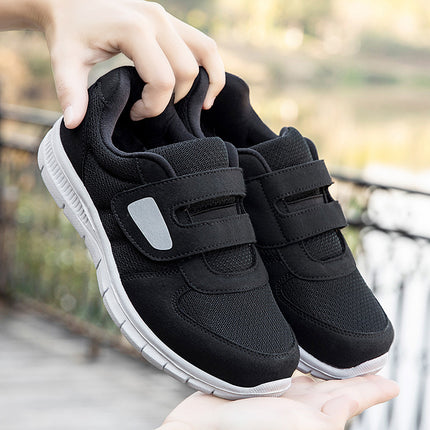 Four Seasons Middle-Aged and Elderly Mother's Shoes, Slip-On Slip-Ons, Elderly Shoes, Women's Shoes, Men's Shoes, Breathable and Lightweight Walking Shoes