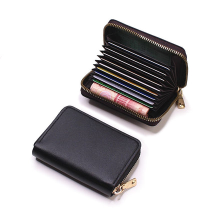 2021 New Card Holder Women's Large Capacity Multi-Card Slot Card Holder Compact Men's Wallet Card Holder Card Holder Coin Purse