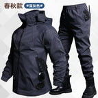 G2 spring and autumn water-repellent set [gray] / 165