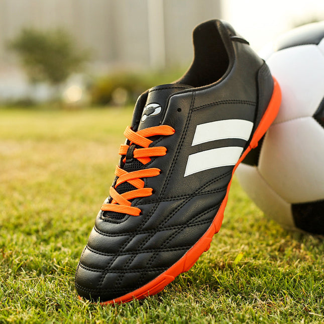 Cross-border low-top football shoes tf broken nail artificial lawn boys and girls teenagers students non-slip competition training shoes