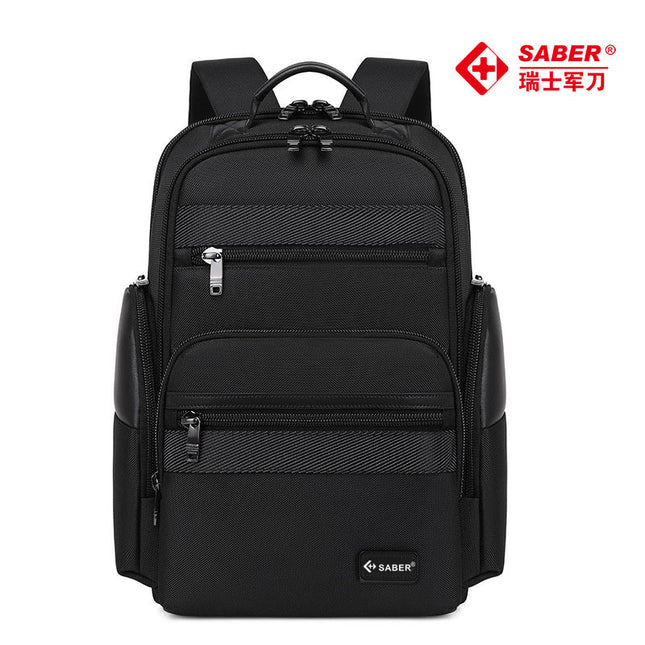 Swiss Army Knife Sa2509 Business Men's Backpack Travel Large Capacity Water-Repellent Multi-Functional Outdoor Backpack