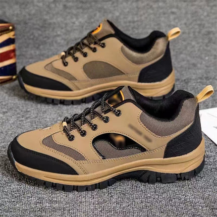 Outdoor Hiking Shoes Spring Men's Hiking Lightweight Casual Sports Shoes Dad Shoes Construction Site Men's Shoes Labor Protection Shoes Wholesale
