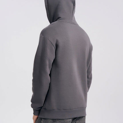 Drop Shoulder Hoodie with Logo Printed Trendy Brand Cultural Shirt Sweatshirt Custom Class Uniform Workwear Jacket Cross-Border Hot Sale