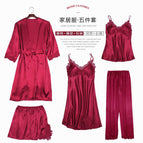 Burgundy (five-piece set) / M