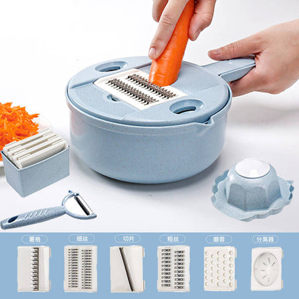 Multi-functional vegetable cutter flapper potato silk artifact coarse silk household grater does not hurt hands wipers slicer