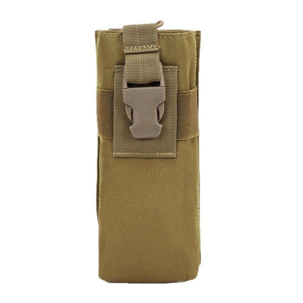 Camping Travel Water Bottle Hanging Bag Molle Tactical Bottle Bag Intercom Bag Military Fan Sports Camouflage Accessory Bag