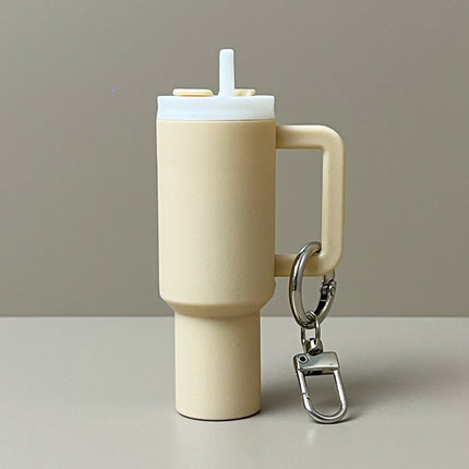 Cross-border New Product Stanley Stanley Keychain Pendant Ice Cup Keychain Can Hold Lipstick Backpack Hanging