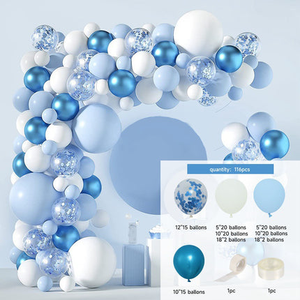 Cross-border Amazon Balloon Chain Arch suit New Birthday Decoration Wedding Room Wedding Balloon Scene Decoration Wholesale