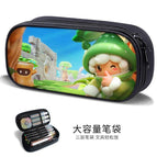Waterproof-scratch-proof-non-fading-large-capacity three-layer pencil case / B44179
