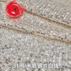 No. 31 rice bottom silver flake white line