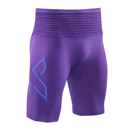 Summer Marathon Men's and Women's Quick-drying Running Shorts Sports Tight Stretch Compression Pants Morning Run Fitness Shorts