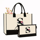 Black Letter Flower S