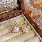 Water drop earrings