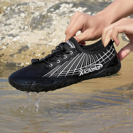 Outdoor 2025 New Model Water Shoes for Men, Breathable Non-Slip Water Shoes for Women, Quick-Dry Five-Toe Amphibious Shoes