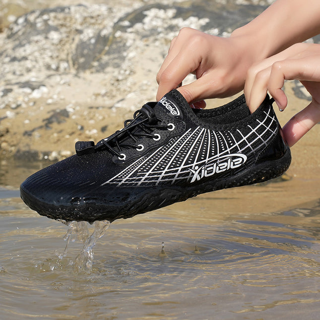 Outdoor 2025 New Model Water Shoes for Men, Breathable Non-Slip Water Shoes for Women, Quick-Dry Five-Toe Amphibious Shoes