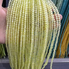 4mm/about 98 pieces in a string / 5#Honey yellow