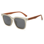 gray coconut frame gray slices