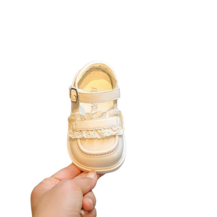 Baby Girl Spring Shoes Breathable Small Leather Shoes 2-Year-Old Princess Shoes Girls Shoes Soft Sole Toddler Shoes Baby Shoes 3