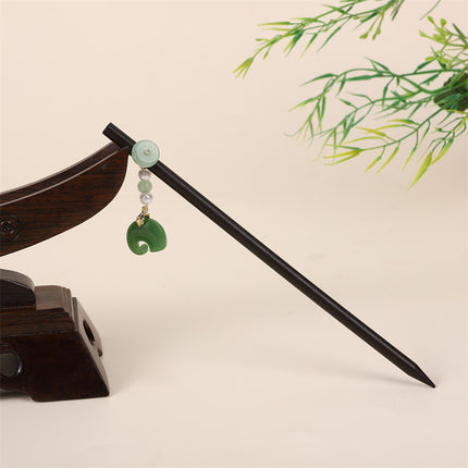 New Year Red Festive Chinese Style Hairpin Palace Style Tassel Walking Hair Hairpin Retro Hanfu Ancient Dress Cheongsam Hair Accessories Women