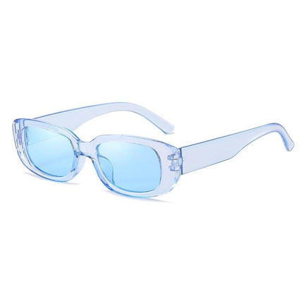80004 New Sunglasses Pc Piece European and American Trendyy Square Sunglasses Fashionable Stylish Square Glasses for Women 80004