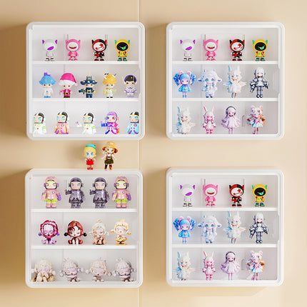 Blind Box Storage Display Rack Wall-mounted Bubble Mart Display Box Display Hanging Wall-mounted Storage Rack Transparent Hand Cabinet