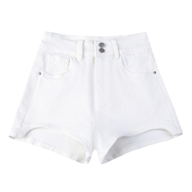 Black Suit Shorts for Women, High-Waisted Bottoming Shorts That Make You Look Slimmer, Boot Shorts for Petite Women, 2025 New High-Waisted Slimming Style