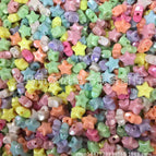 Mixed color random ab plating / 20#12mm five-pointed star about 1200 pieces/catties
