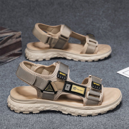 Men's Shoes 2024 Summer New Trend Air Cushion Massage Bottom Dual-use Sandals Sports Casual Outdoor Non-slip Beach Shoes