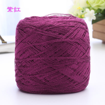 Silk Joy Wholesale Spring and Summer Mulberry Silk Tencel Yarn DIY Hand Knitting Yarn Ball Ice Silk Yarn Fine Yarn Worsted