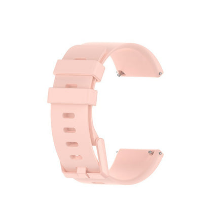 For Fitbit Versa/Versa 2/VersaLiteSE monochrome silicone color buckle strap replacement wristband