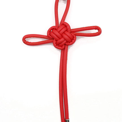 New Hand-woven Ruyi Knot Keychain Chinese Knot Car Bag Hanging Chain Accessories Keychain Hanging Ornaments