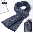 S935 blue gray paisley