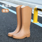 Tall brown-single shoes / 36 [fleece-lined take one yard bigger]]