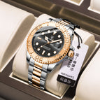 680 Rose Gold Black Face Steel Strip