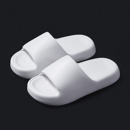 Korean Style Non-Slip Soft-Soled Eva Slippers for Women in Summer Bathroom Bathing Couples Thick-Soled Home Sandals
