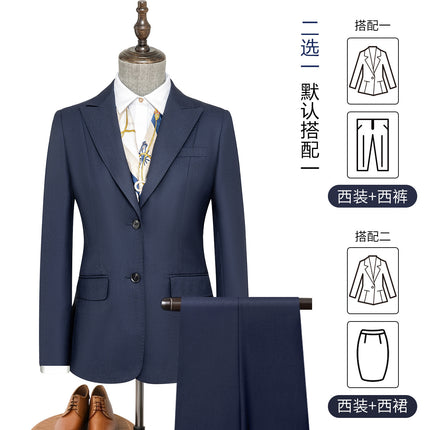 2025 new business attire women's fashion suit overalls women's suits high-end formal work clothes in stock