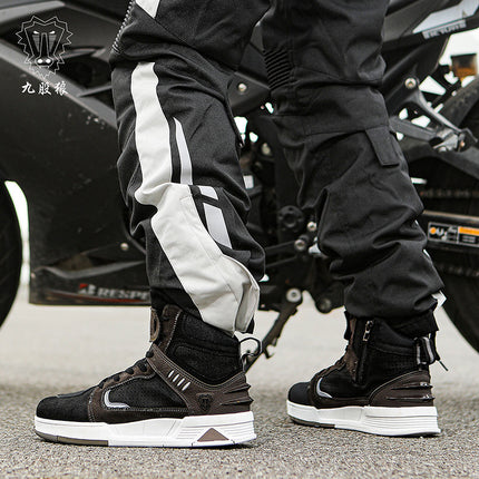 Cross-border new motorcycle shoes motorcycle shoes lovers four seasons off-road motorcycle boots racing short boots motorcycle travel equipment