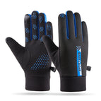 Men's black and blue