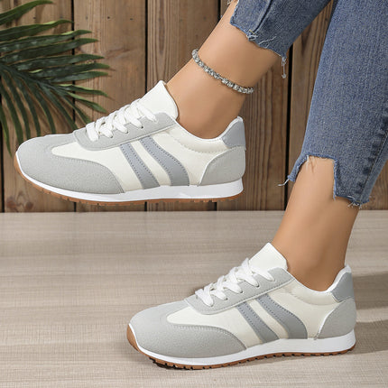 Women's Training Shoes 2025 Autumn New Korean Style Ins Student Casual Breathable Sports Versatile White Shoes