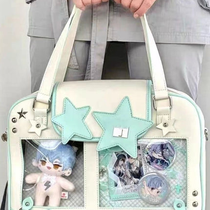 Original design girl's original design baby valley dual-purpose slung Joker pain bag can hold 20cm doll shoulder bag