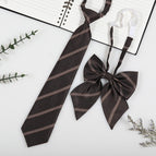 Dark champagne gold bar (tie + collar flower)