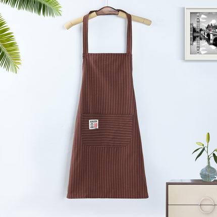 Apron women's Kitchen home sleeveless work modern simple oil-proof home Japanese style women's apron new wholesale